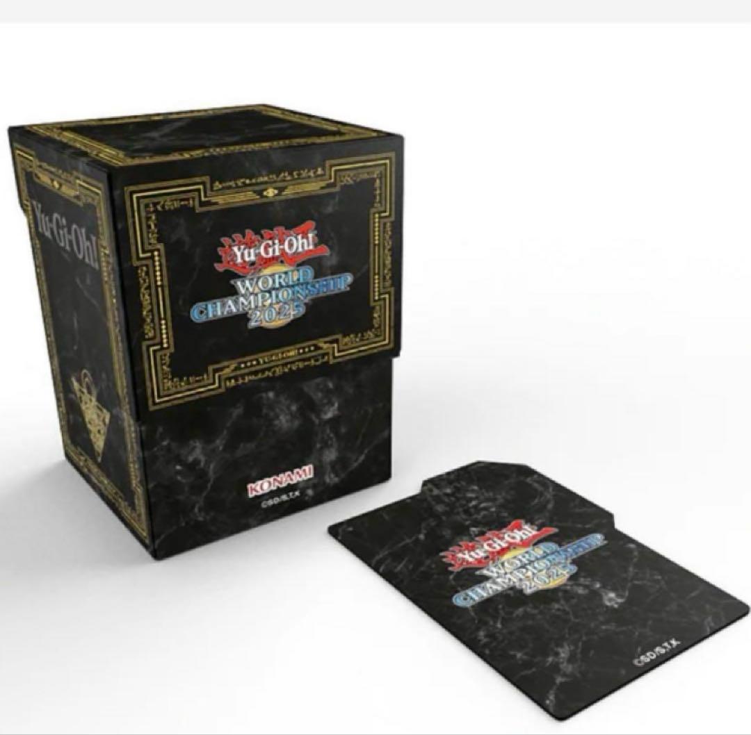 遊戯王 WCS 2025 デュエルセット パリ 世界大会 デッキケースのみ