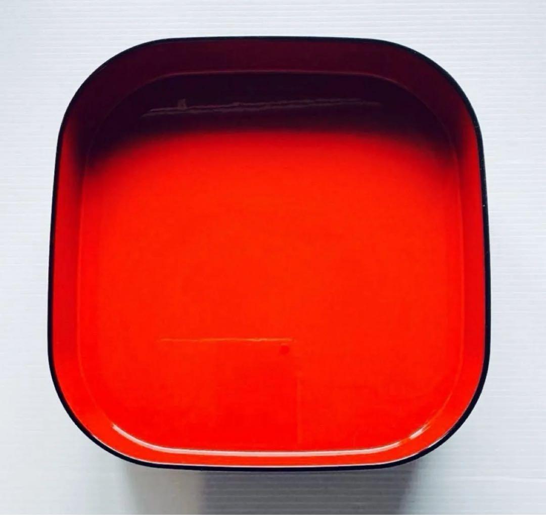 会津塗 漆器 重箱 二段　フクロウ