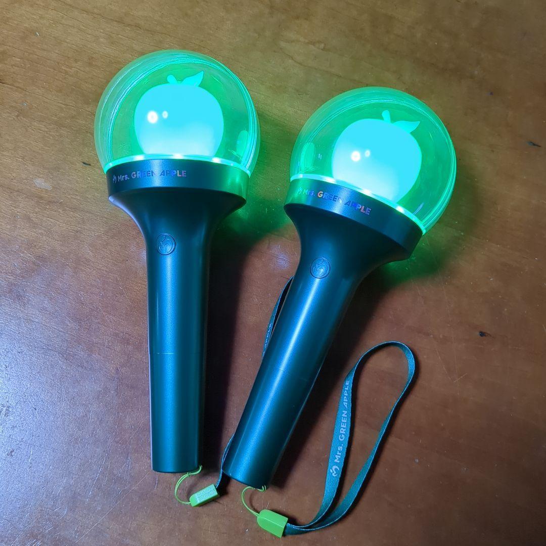 Mrs. GREEN APPLE MGA ミセス ペンライト バベル 2本セット - メルカリ