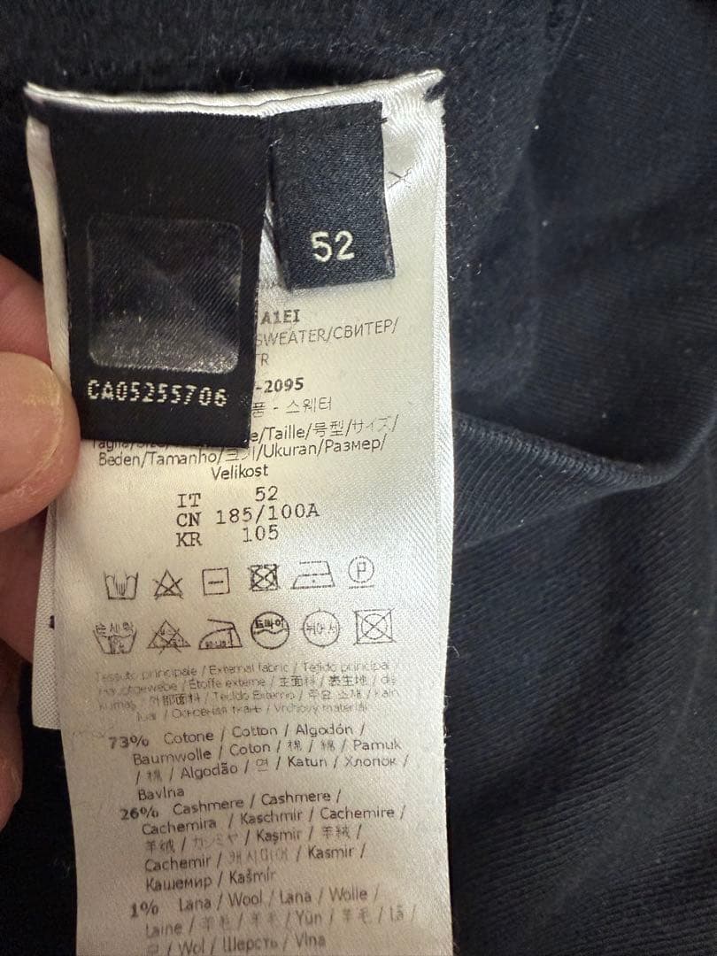 希少52サイズ　フェンディ FENDI ズッカ柄ボックスロゴパーカー