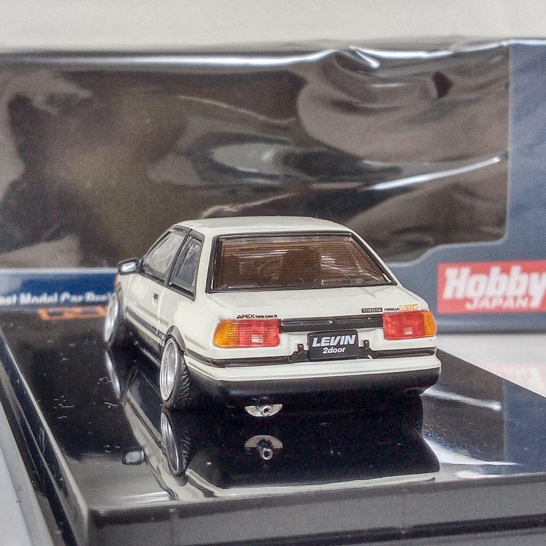 HJ AE86レビン GT APEX 改　白黒ツートン