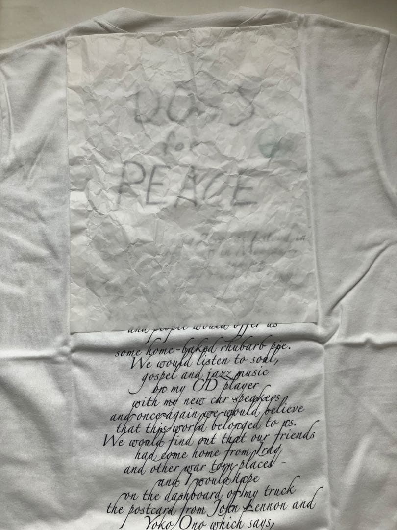 未使用Mサイズ】Bruce Weber 「A LETTER TO TRUE」T - メルカリ