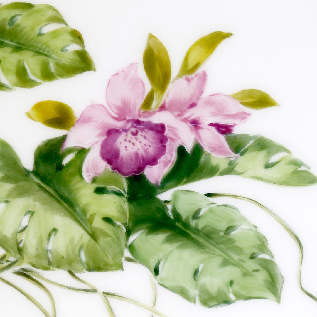 美品 1級品】マイセン 孔雀 陶板画 プラーク 額装 送料込み