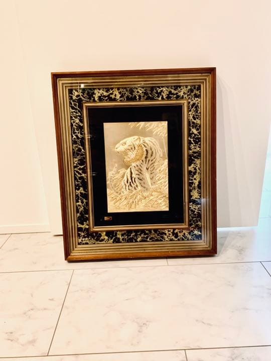 金の虎ゴールド GOLD 芸術品 美術品