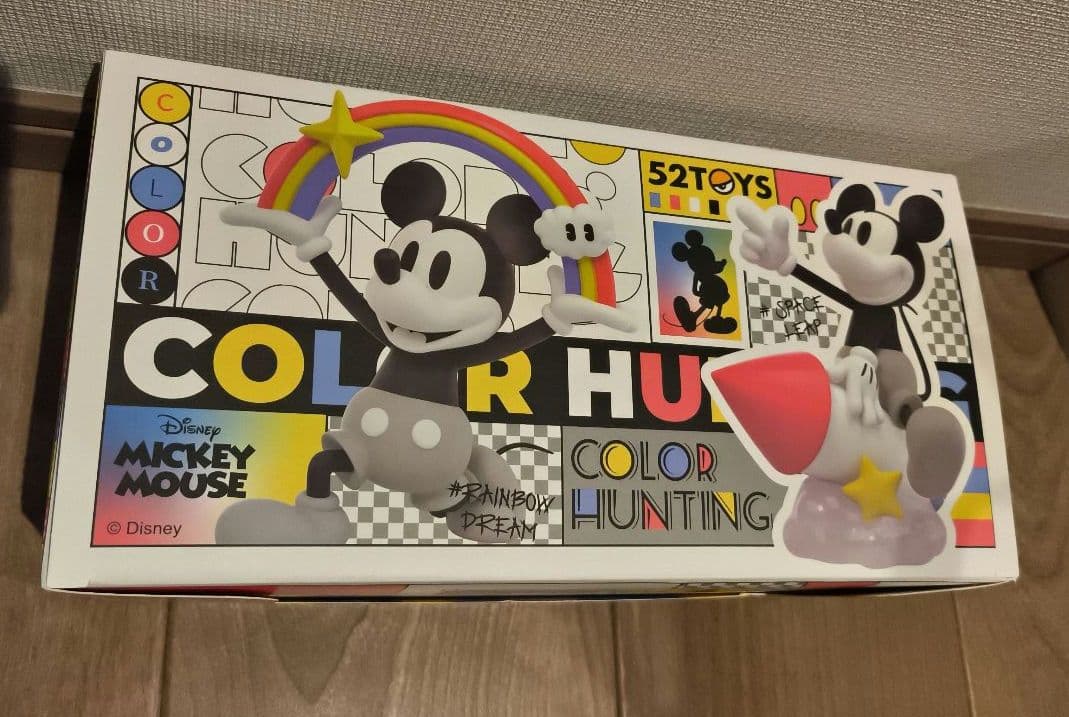 【新品未使用】ミッキーマウス COLOR HUNTING 52TOYS 8個入り