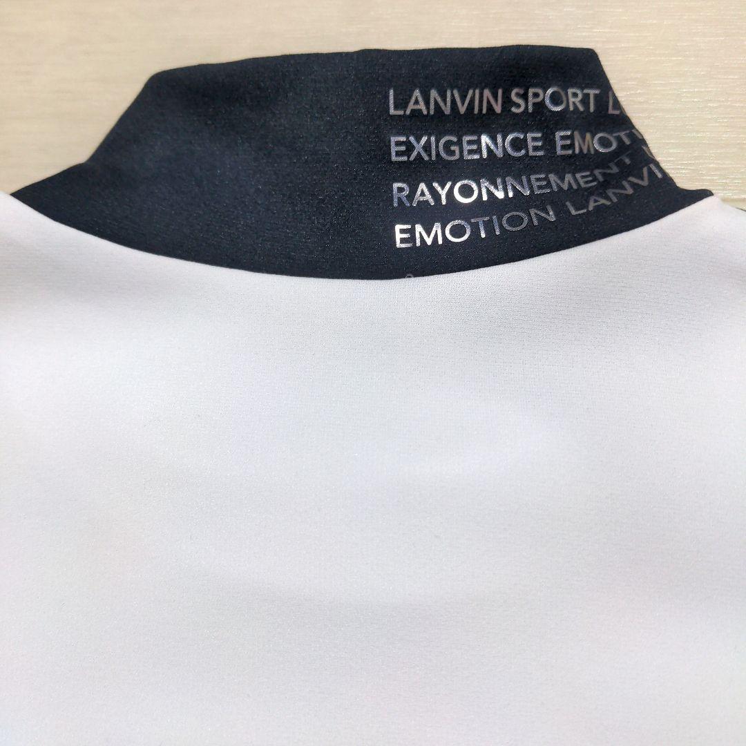 再再再値下新品　ランバンスポール　モックネックL　白　定価19800円　裏微起毛