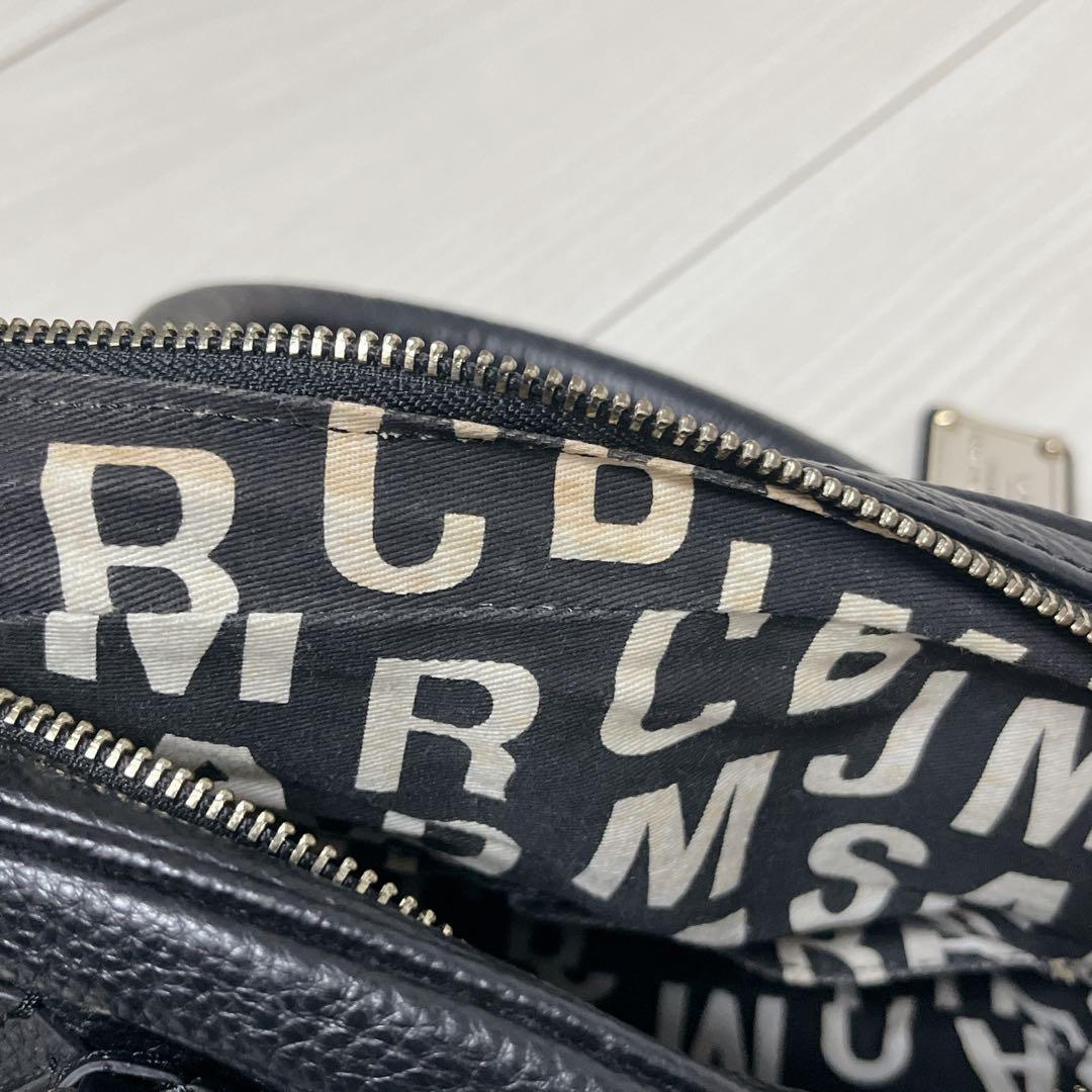 最終値下げ外装美品　MARC BY MARC JACOBS ブラックy2kシボ革