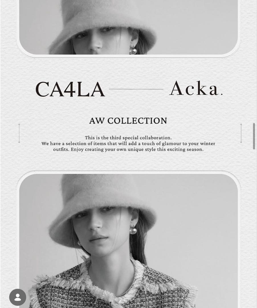 ema様専用 CA4LA×Acka. knit beanie