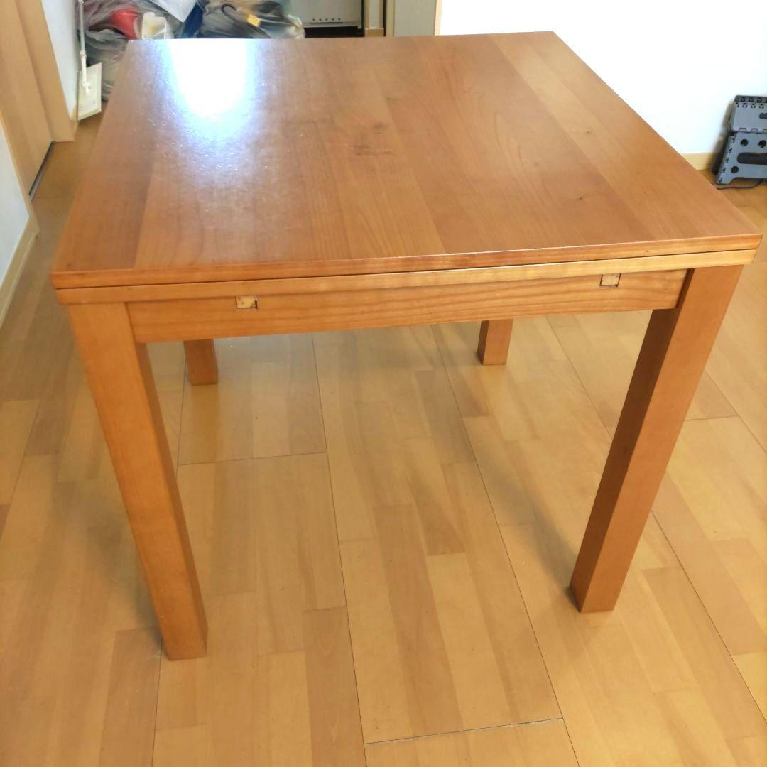 unico ダイニングテーブル　エクステンションテーブル　VIVO