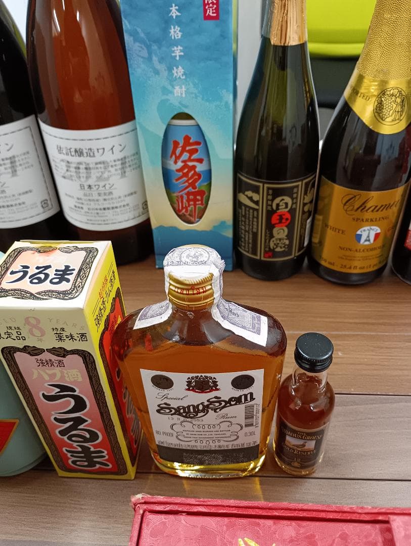 中国酒 紹興酒 15年 ハブ酒 焼酎 古酒 未開封 お酒 セット まとめ