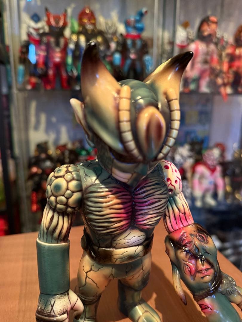 真頭玩具 リアルヘッド×アトムAアマレスラーコラボ イービル