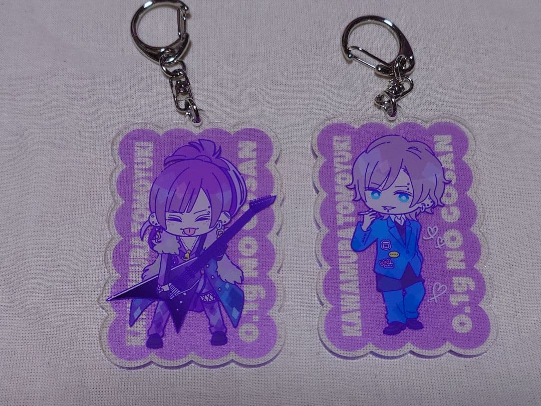 0.1gの誤算 河村友雪さん アクリルキーホルダー セット - メルカリ