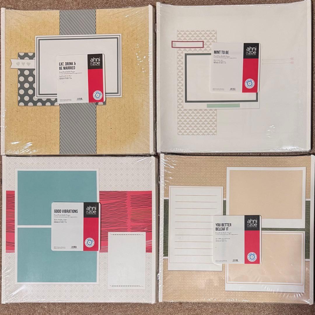 クリエイティブメモリーズ creativememories F2F台紙 4パック - メルカリ