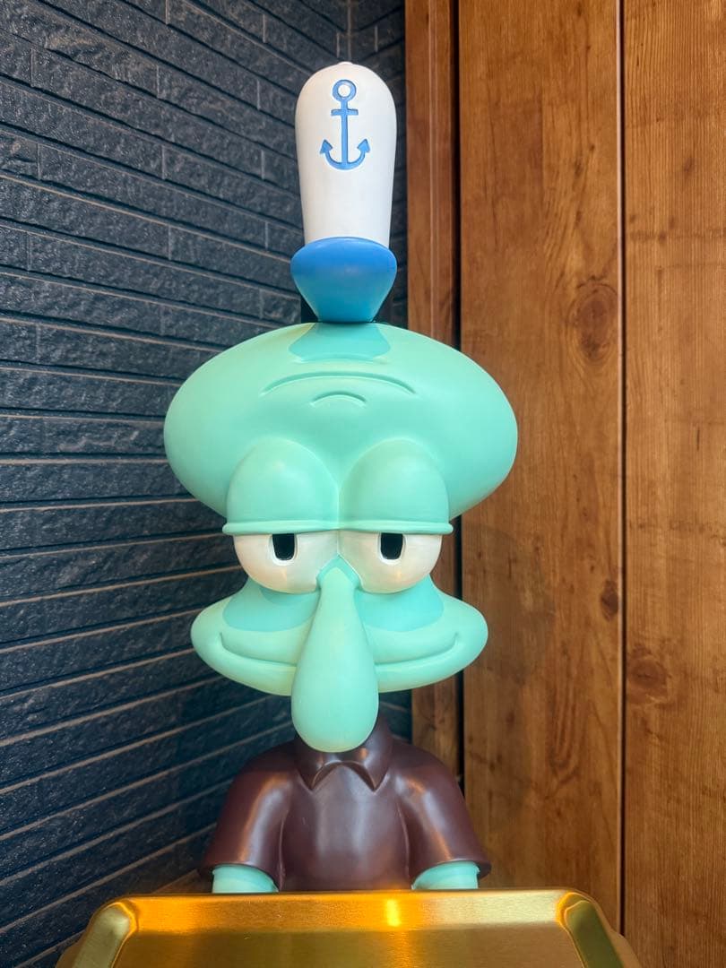 スポンジボブ イカルゴ 置き物 オブジェ ☆24時間以内発送 最終値下げ