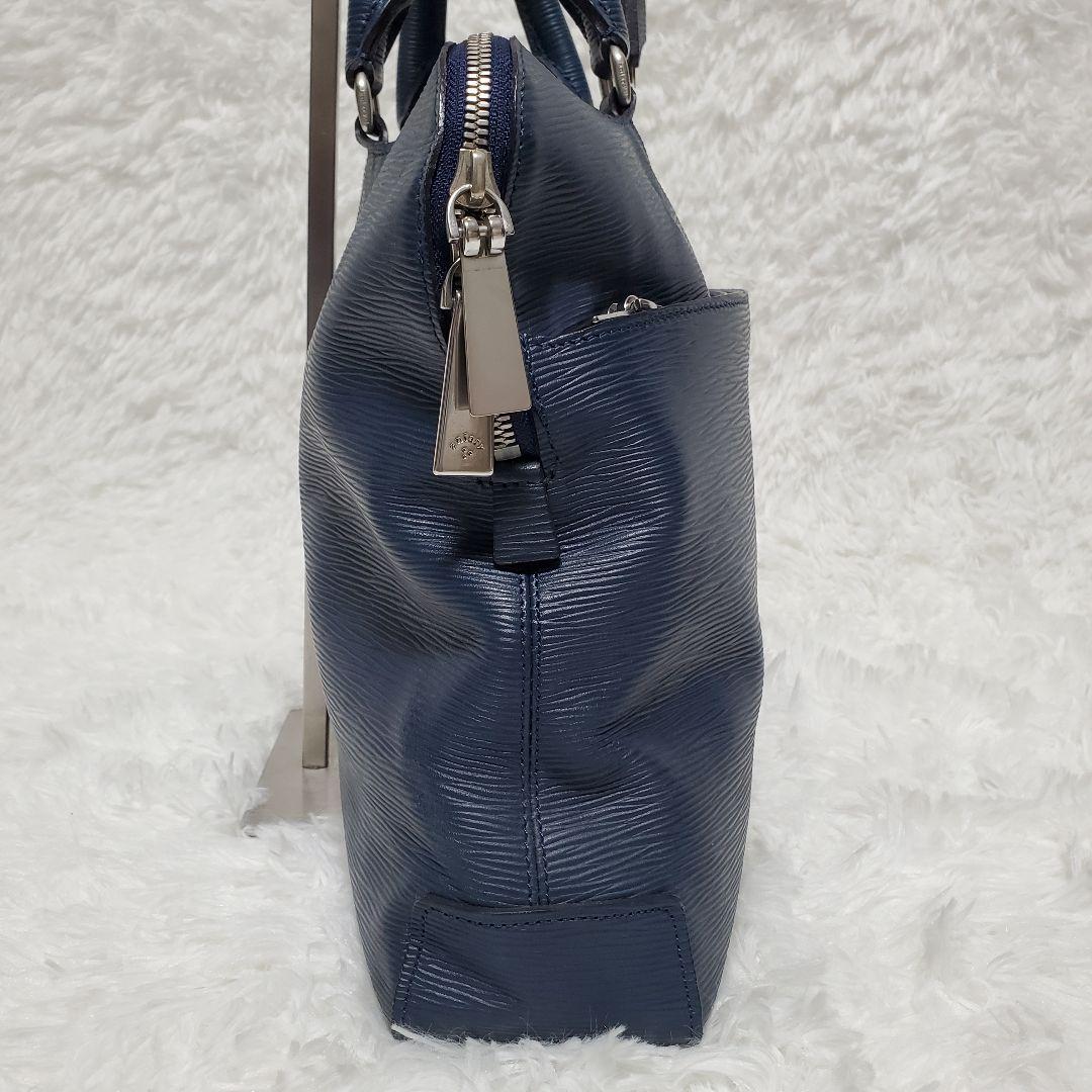 美品✨アニアリ　ビジネスバッグ　ブリーフケース　ネイビー　kaz1113