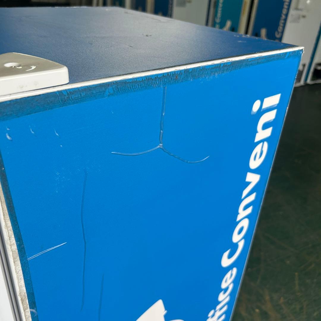 160業務用 冷蔵ショーケース オフィスコンビニ XW-105 左右開き 小型