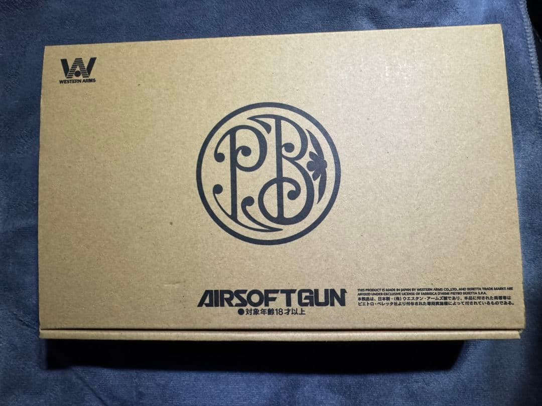 ウエスタンアームズ　ベレッタM1934 カーボンブラック / ガスブローバック