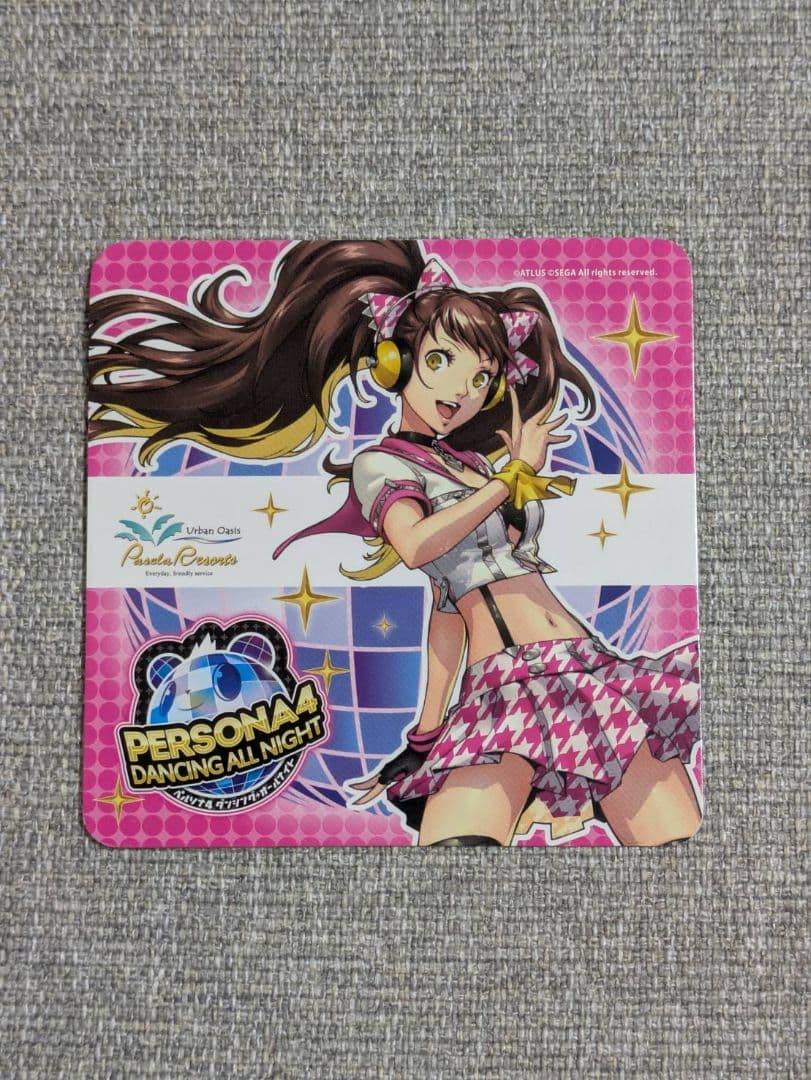 ペルソナ4 ダンシング パセラリゾーツ コースター 久慈川りせ