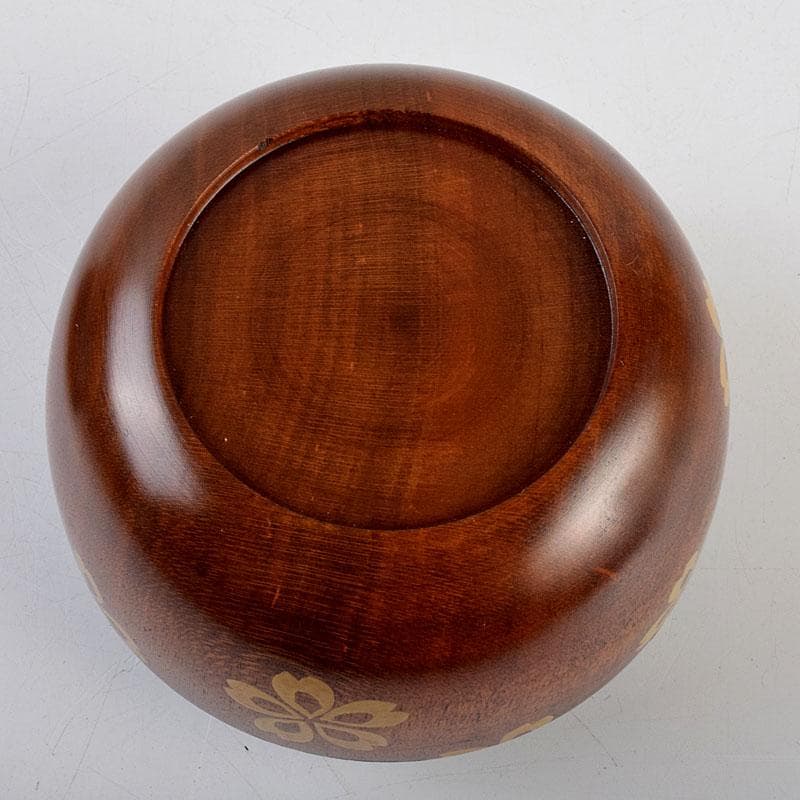 茶道具 前畑峰春作 淡々斎好 大堰川平棗 共箱 V 8987