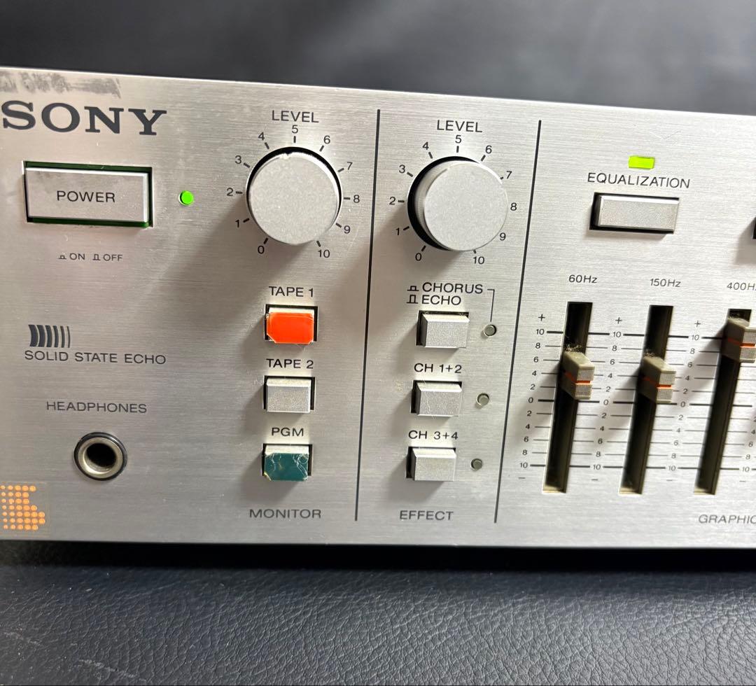 【通電確認済】ソニー　サウンドミキサー　MX-A7 ビンテージ