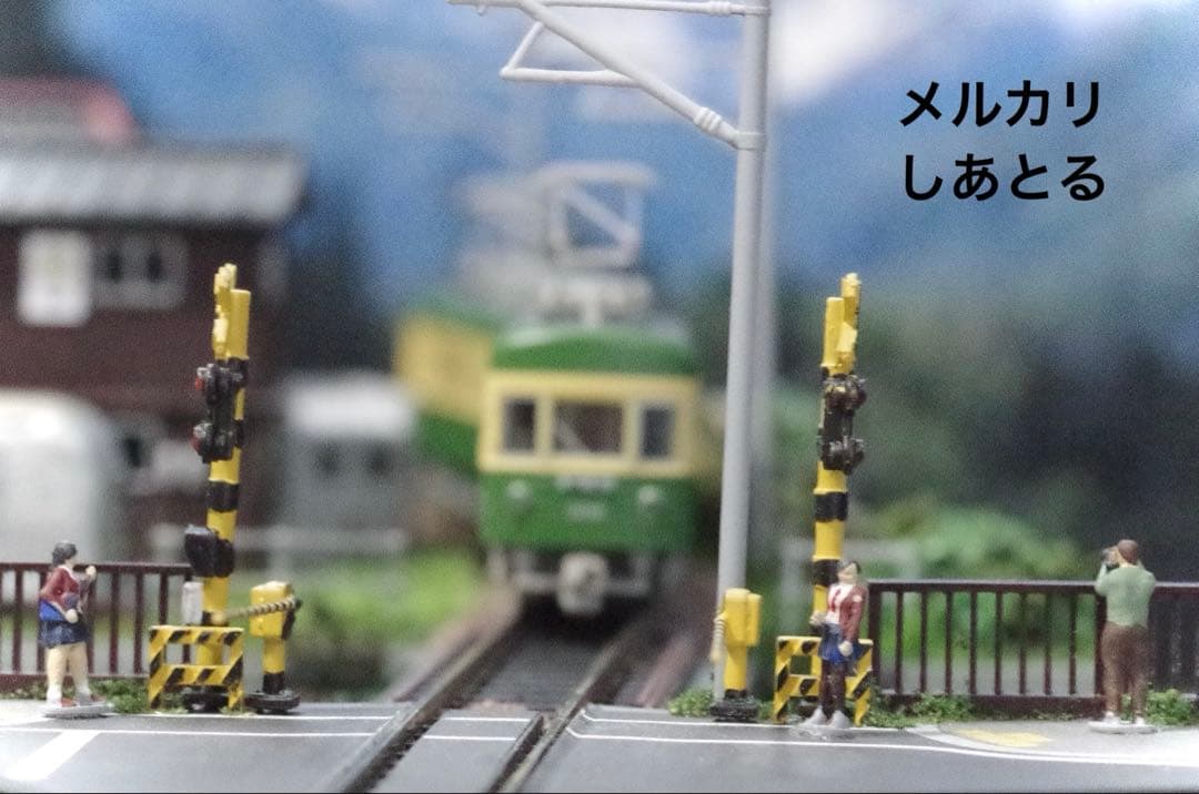 江ノ電 行合川鉄橋 鉄道ジオラマ展示台 Nゲージ 鉄コレ 鉄道模型