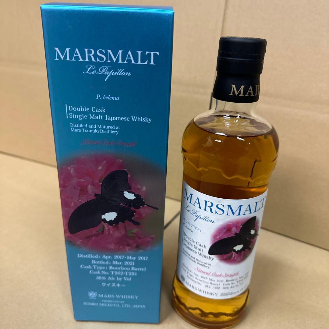 MARS MALT Le Pyillon ダブルカスク 700ml マルスモルト ル・パピヨン ダブルカスク ミヤマシジミ | ジャパニーズ