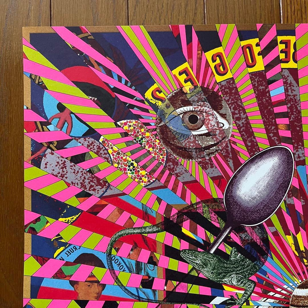 TADANORI YOKOO 1989 ポスター B2 横尾忠則 POSTER