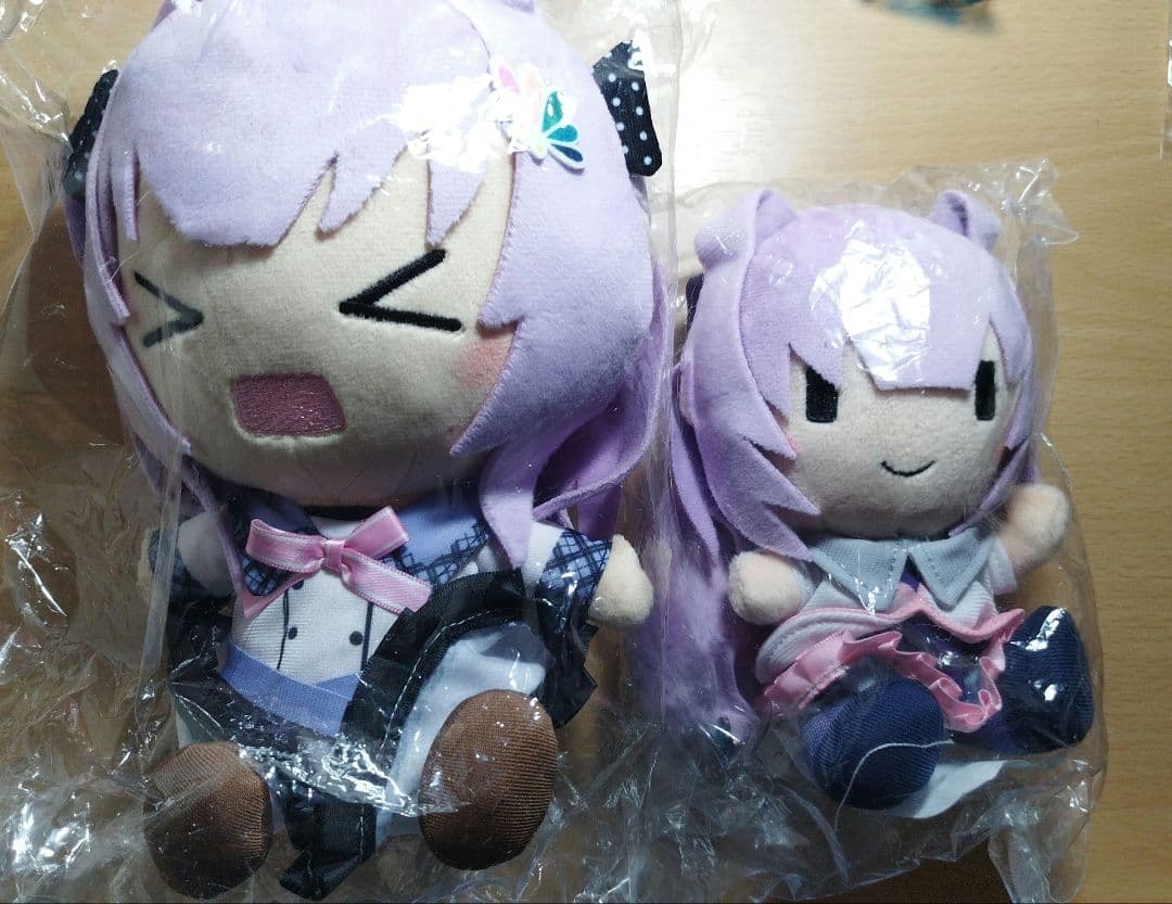 9-nine-　香坂春風 ぬいぐるみセット　2体　未開封 ミニ色紙 9-nine- 香坂春風 シークレット1枚 ミニ色紙 9-nine- 香坂