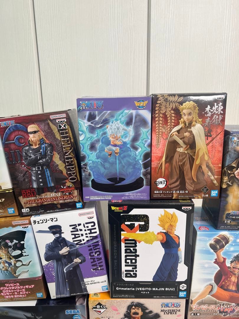 未開封 フィギュア プライズ 14体 まとめ ワンピース/鬼滅/ドラゴンボール