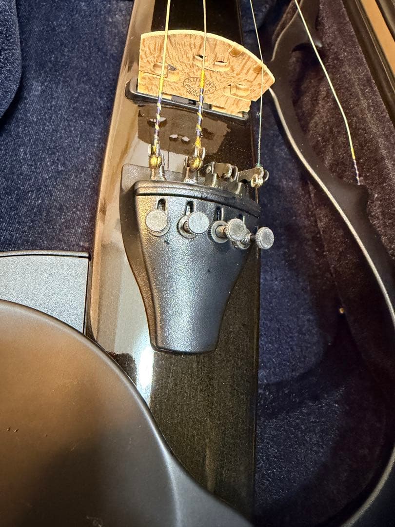 バイオリン 本体 ケース付き Yamaha sv-110 サイレントバイオリン