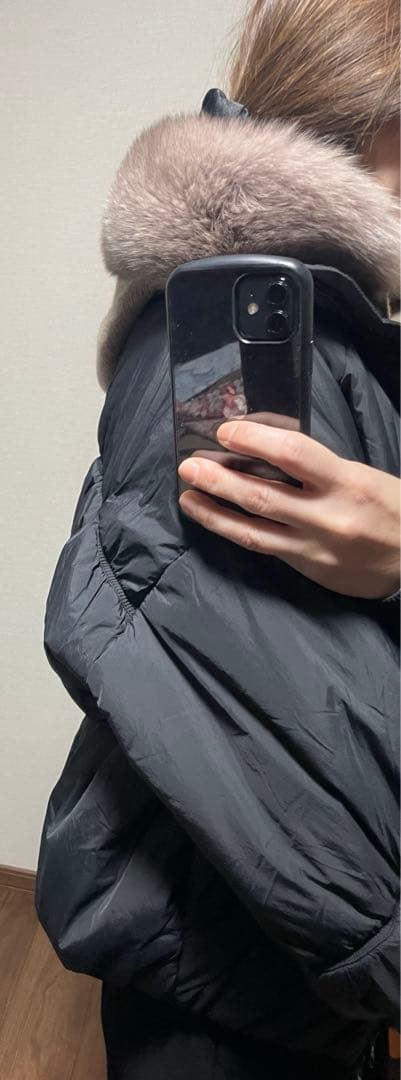 マックスマーラ　フード付きマフラー