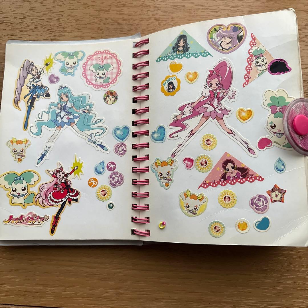 平成レトロ、平成女子、シール帳、レア、プリキュアシール、着せ替え
