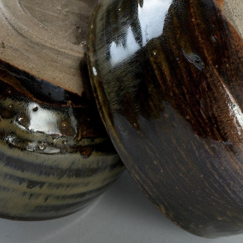 茶道具 高取焼 数茶碗 在銘 七客 時代箱 M 9412D - メルカリ