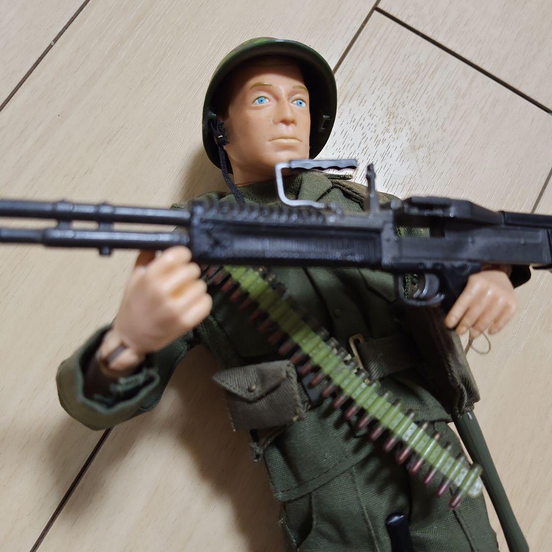 アーミー人形☆ミリタリーフィギュア ライフル付き