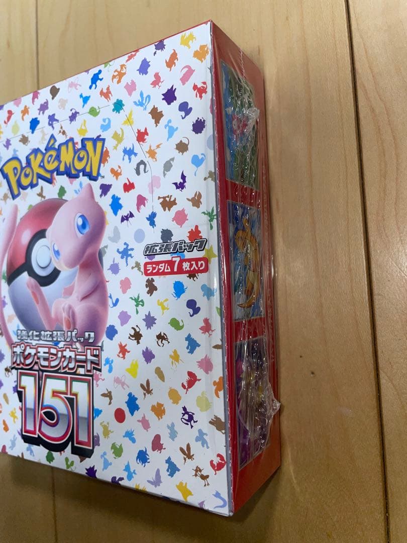 ポケカ　ポケセン産　151 BOX シュリンク付き　未開封