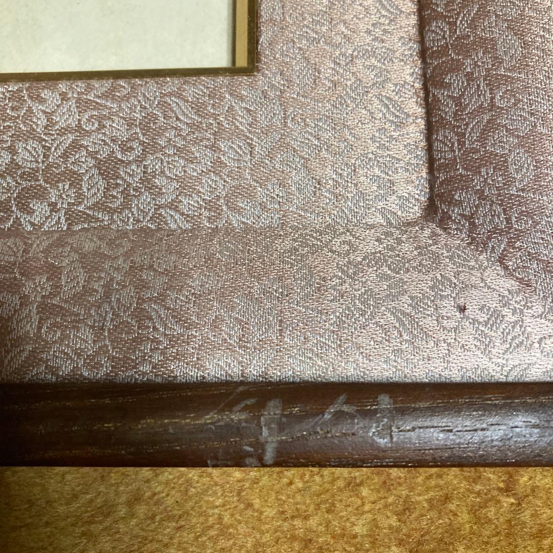 高級色紙額縁4枚 厚み有 色良し 2枚の額縁に目立つ傷