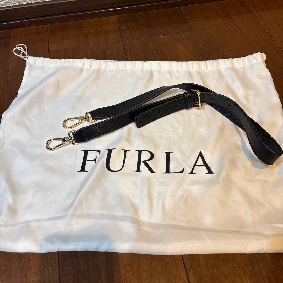 FURLA フルラ マーゴット ショルダーバッグ 2way 肩掛け レザー 黒
