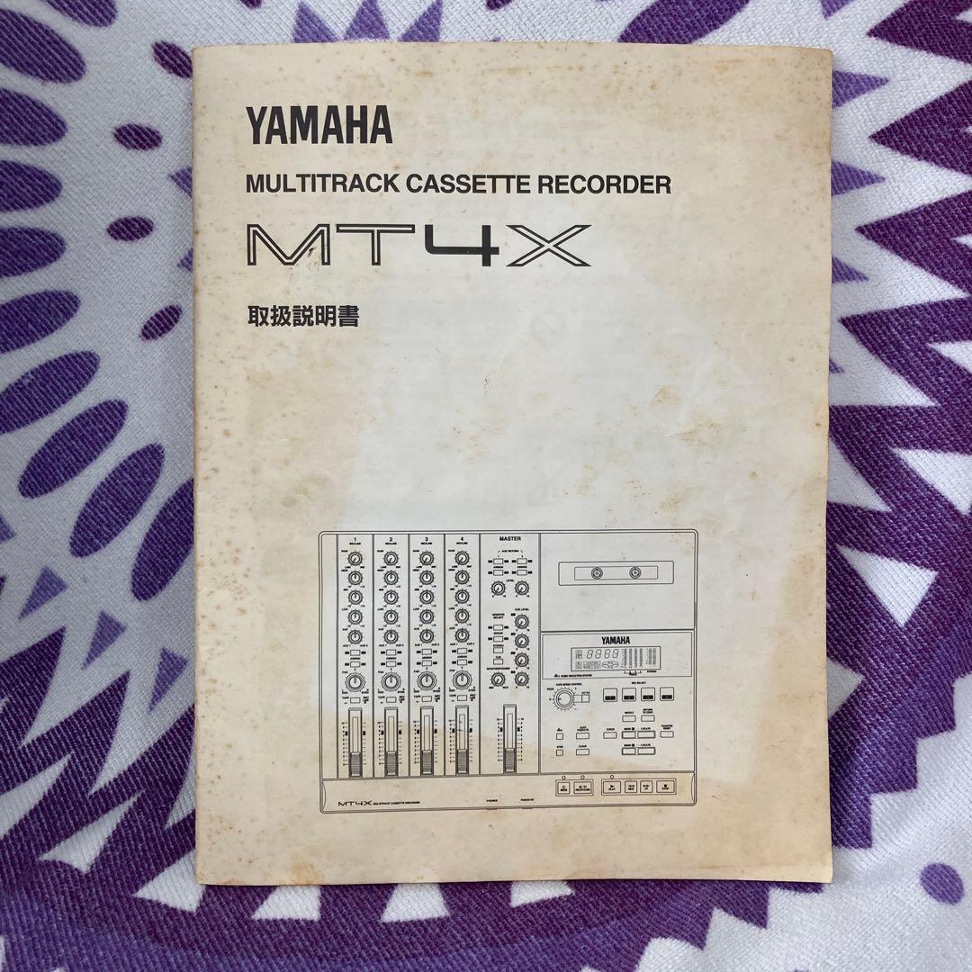 【通電確認済み】YAMAHA MT4X マルチトラックレコーダー MTR