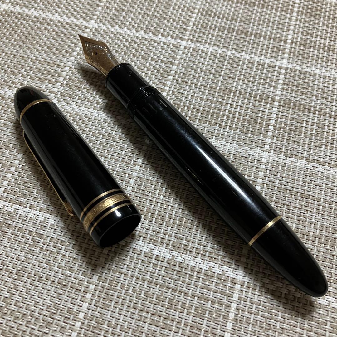 ①MONTBLANC モンブラン 万年筆 14C 4810 149 585 希少