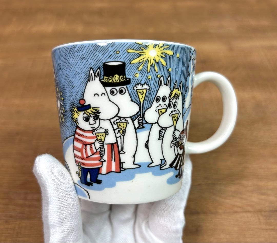 未使用 ARABIA ムーミン ミレニアム マグカップ 2000年 箱 アラビア