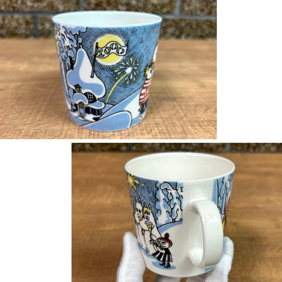 未使用 ARABIA ムーミン ミレニアム マグカップ 2000年 箱 アラビア
