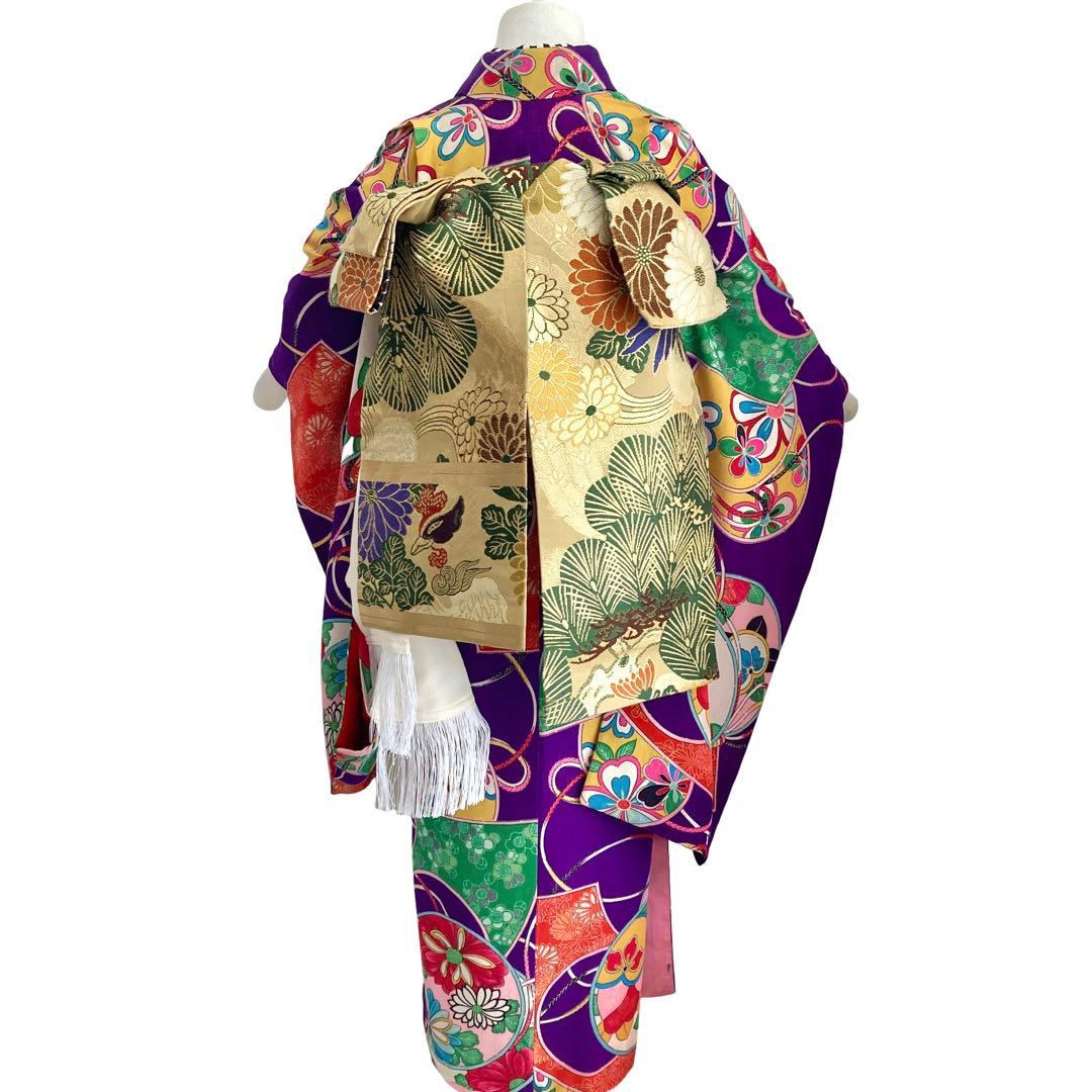 アンティーク 女の子 子供着物 昭和レトロ 大正ロマン 着物 NO3