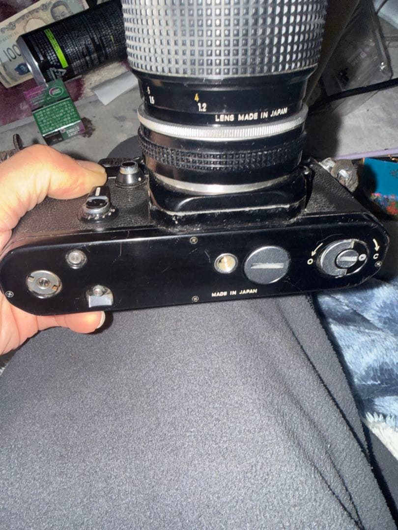 Nikon FE フィルムカメラ 動作OK レンズ付 ジャンク扱いの通販はau PAY