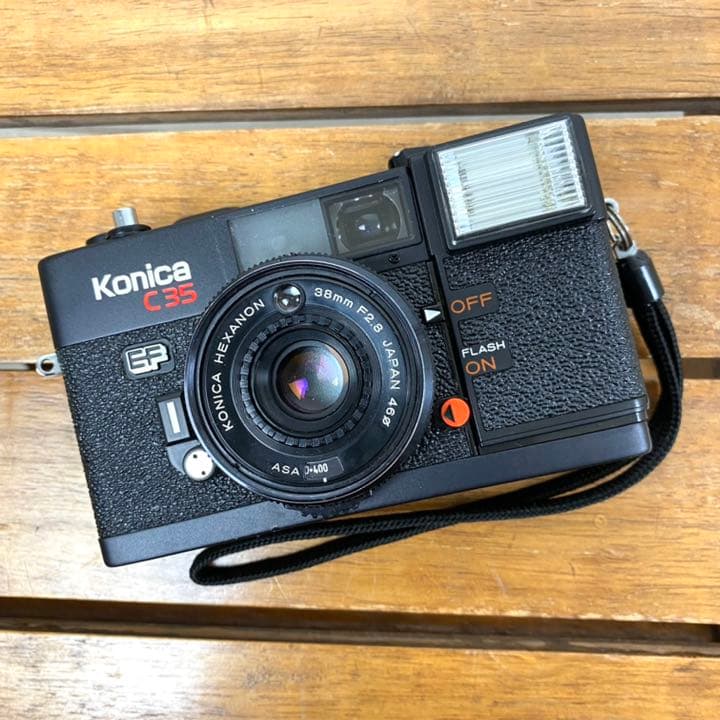 整備済、完動品/ コニカ Konica C35 EF 公式