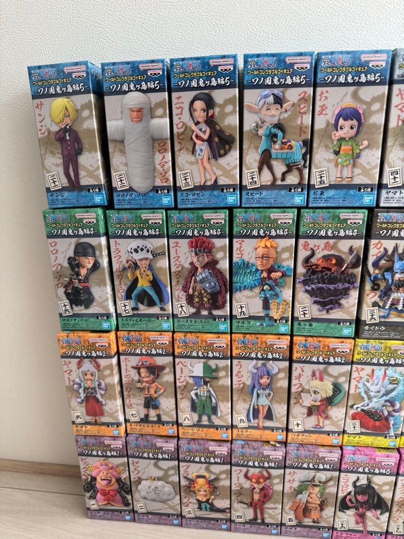 ワンピース　ワールドコレクタブル　フィギュア　鬼ヶ島編まとめ売り　ワーコレ