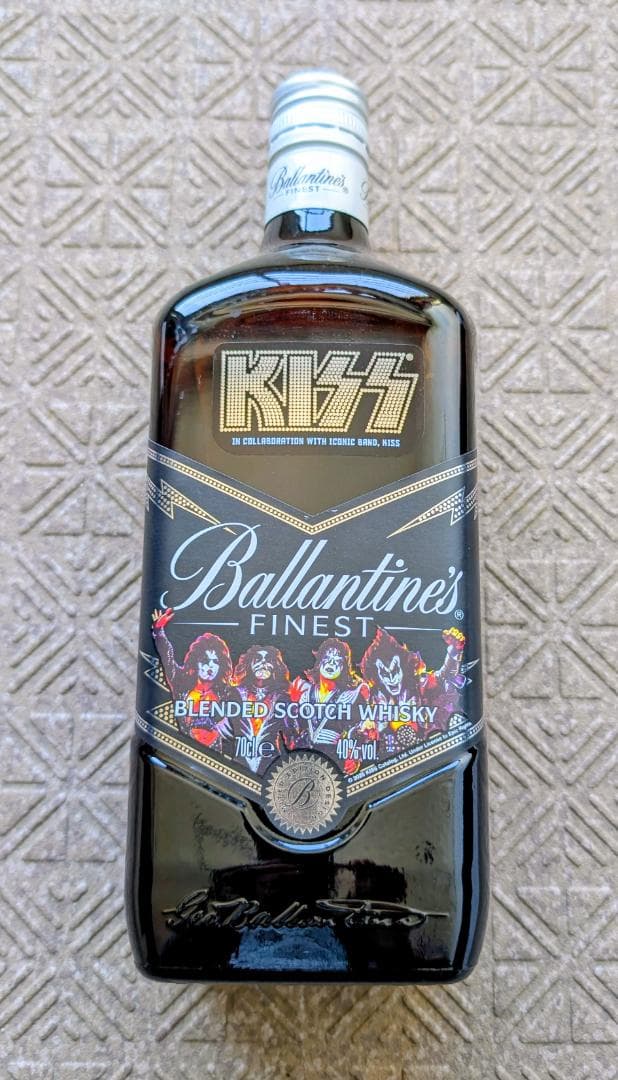 1970年代流通【古酒】 ジョニーウォーカー ブラックラベル 特急 白紋章