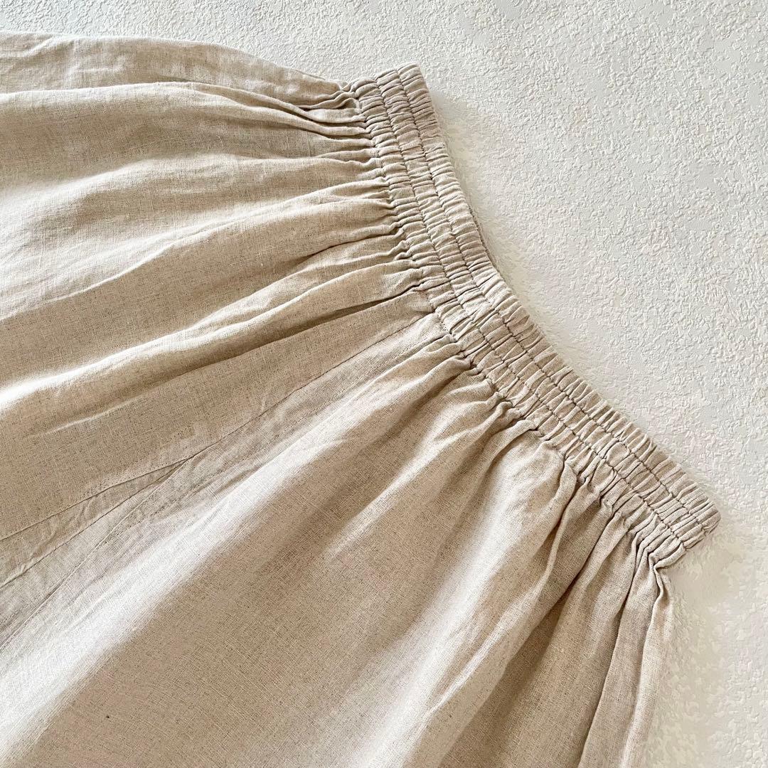 Vias Blomme コルトレイクリネン　バテンレース　サルエルパンツ