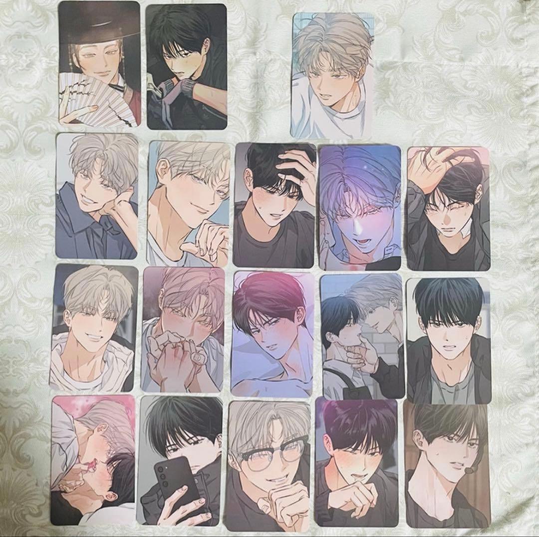 韓国 BL BOMTOON ステージビハインド トレカ コレクションカード 完成