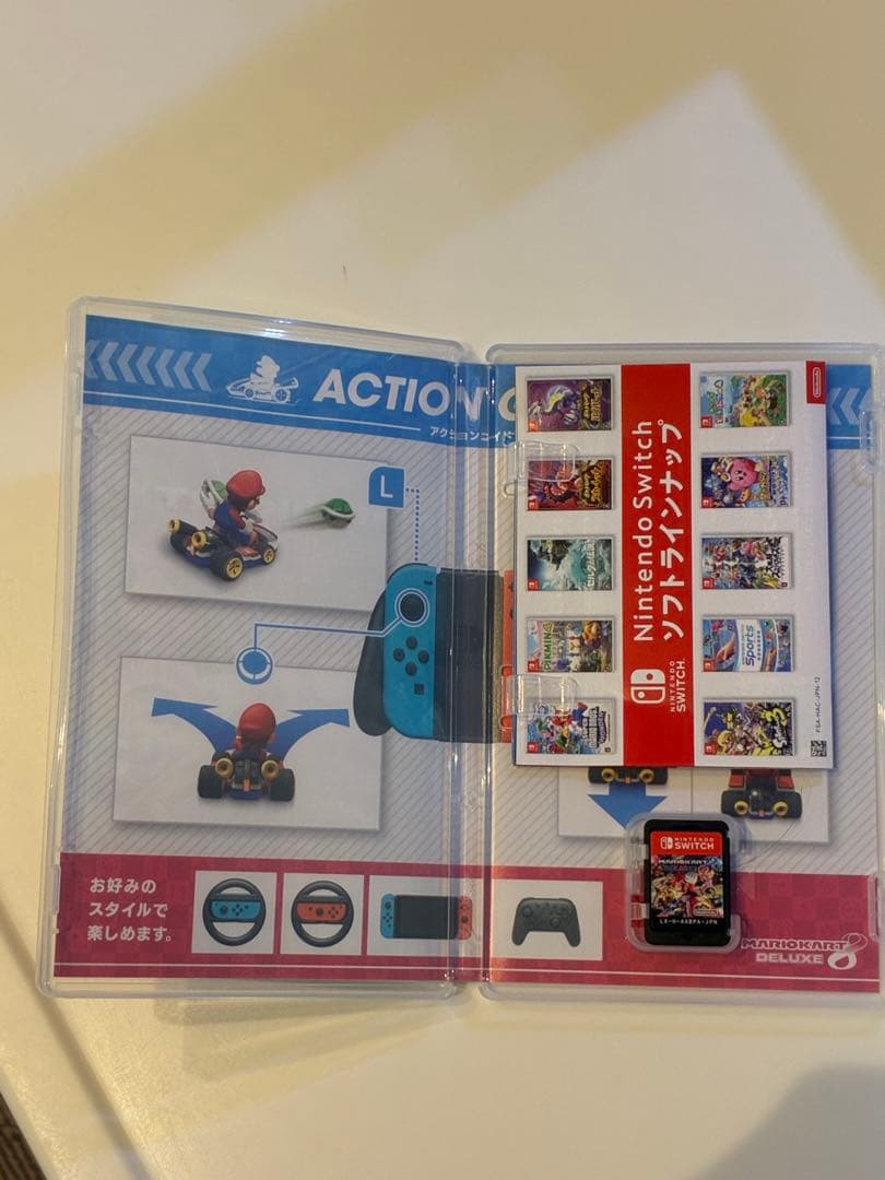 Switch本体、マリオカート8デラックスセット