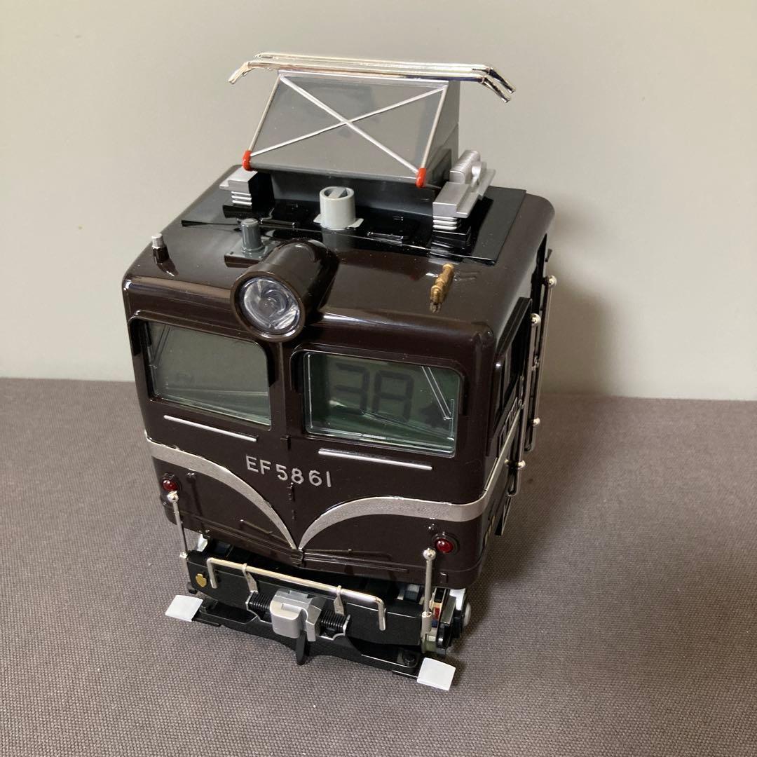 (鉄道EF目覚まし時計）TOMYTEC EF5861 目覚まし時計　コレクター